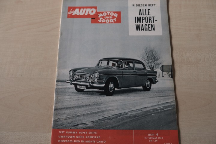 Auto Motor und Sport 04/1960